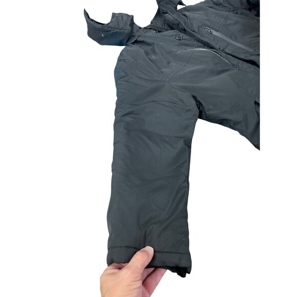 Spire Mens Black faux fur Hooded Winter Parka heavy winter coat 5XL SKU 9338 - Picture 2 of 16